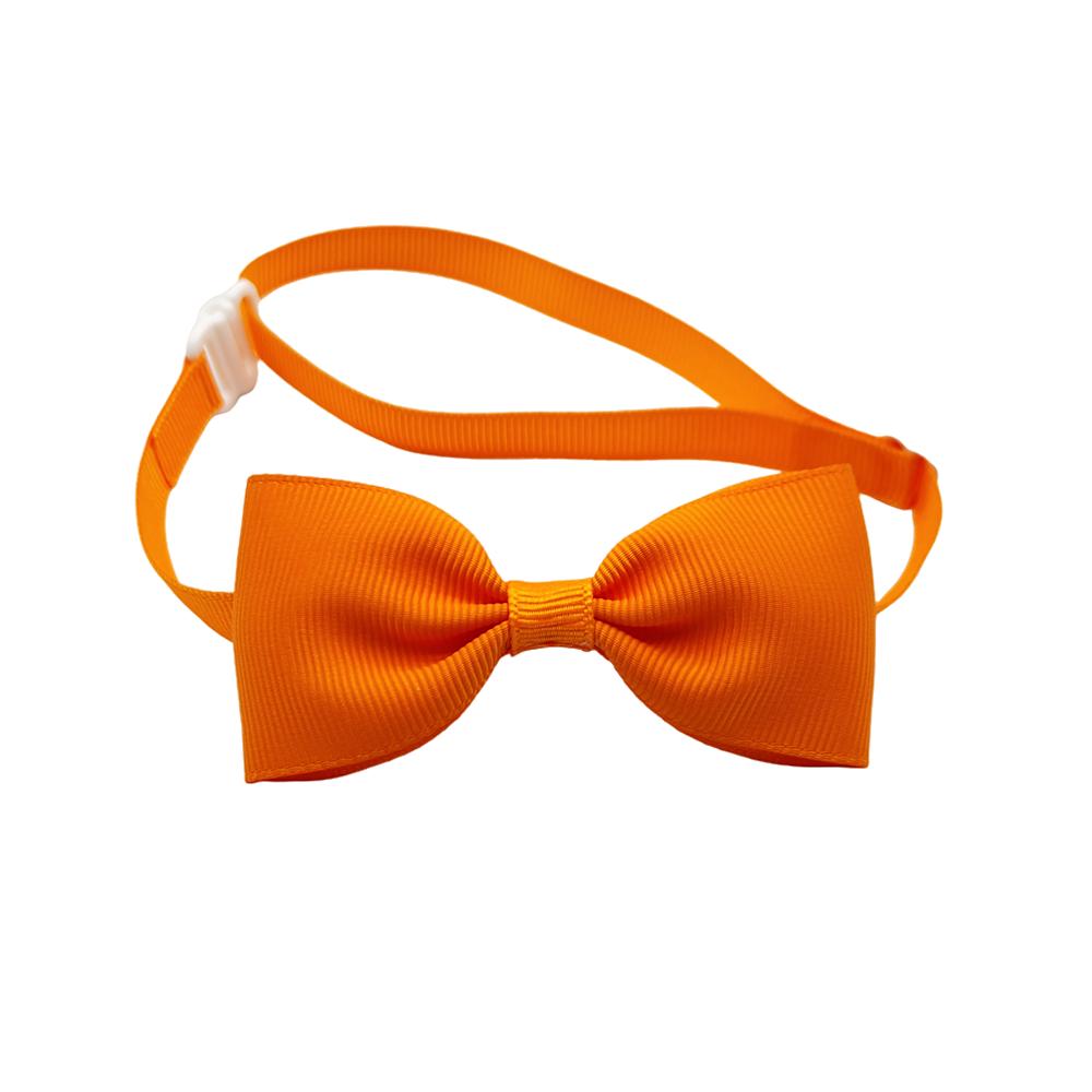 (10 Pieces/Lot) Fashion Bow Tie For Dogs Adjustable Neck Tie For Cat Solid Colors Puppy Grooming Accessories Pet Supplies 5