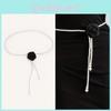 Perlenblumen-Taillenkette für Damen Elegantes Hanfu-Kleid Accessoire Sommer Mode Schmuck