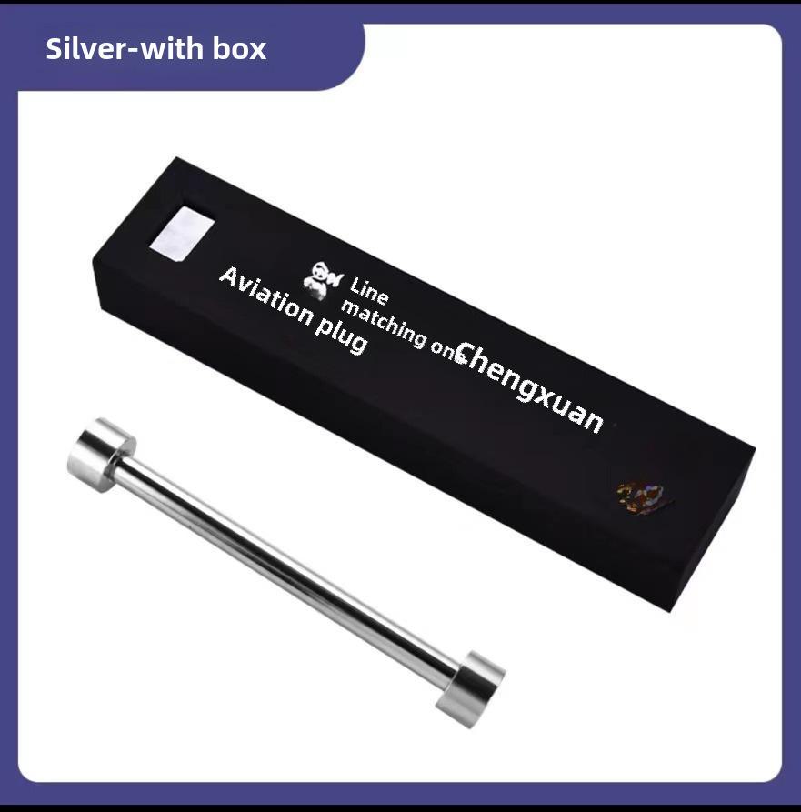 

Индивидуальный авиационный штыревой противовес для управления кабелями клавиатуры cable management weight bar серебряный