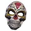 Friendly EVA Plastic Skull Face Mask Comfortable Cosplay Face Cover Ergonomic For Themed Parties Stage Performances