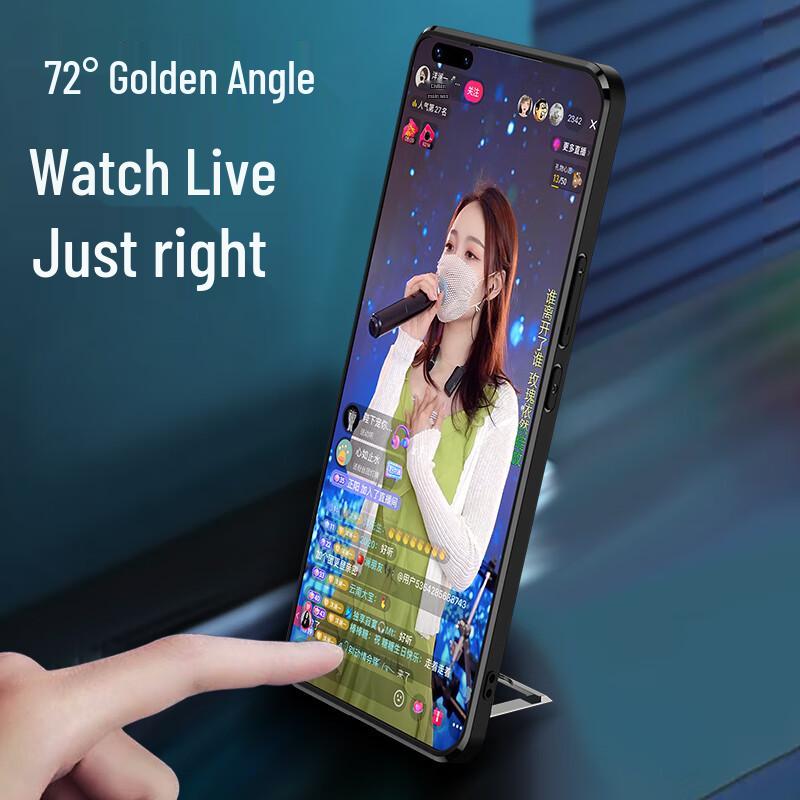 IM-CHEN Matte Silicone Phone Case for Huawei Mate 40 Series