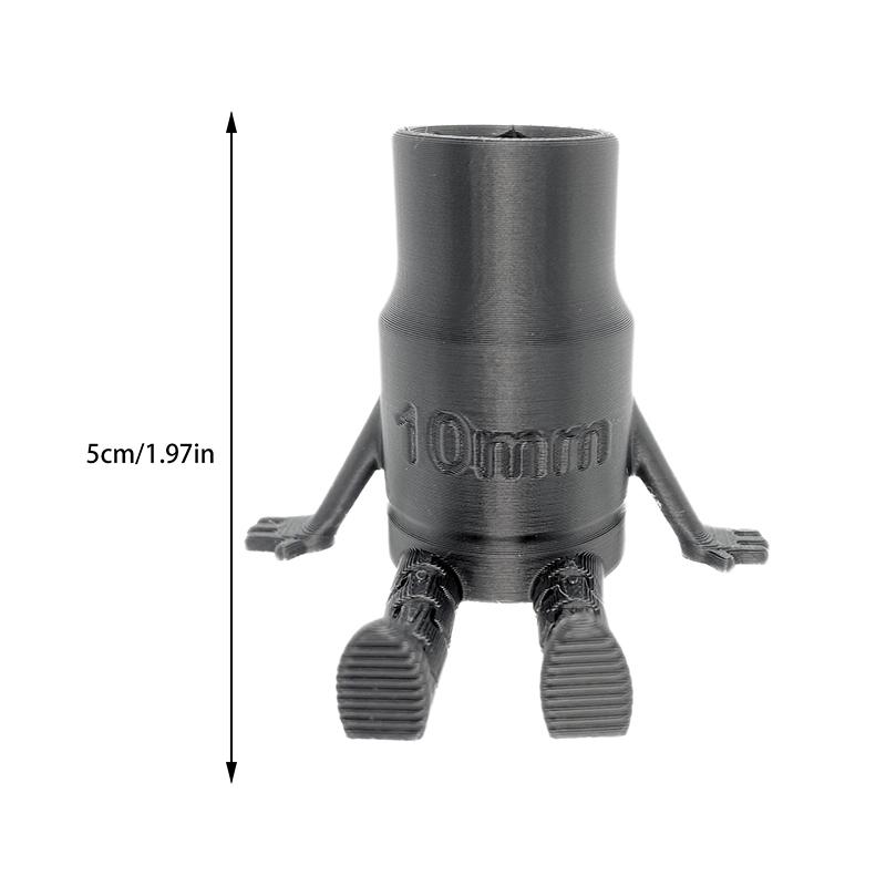 3D Printed 10Mm Socket With Articulated Legs Display Fidget Toy Ideal For Mechanics And Diy Enthusiasts Novelty Gift Desk Decor