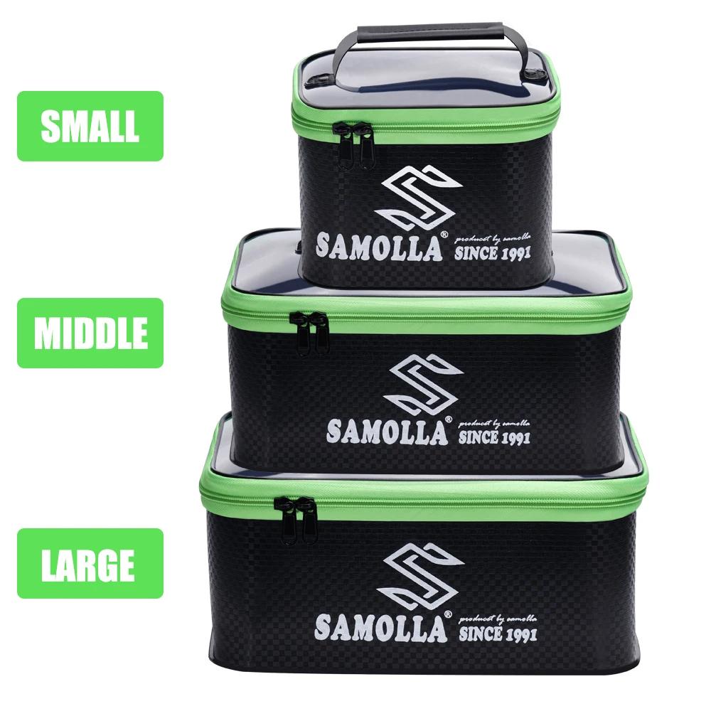 Thicken Fishing Box Bag Waterproof Fishing Gear Boxes Live Fish Bucket Fishing Main Sub Line Float Storage Case Handbag