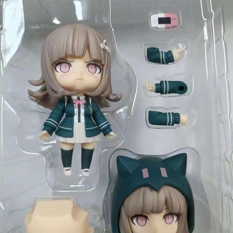 Anime Q-Version #2227 Nanami Chiaki 2625# Kirigiri Kyoko Girl Figure Action Figure Gift Pvc Collection Decoration Model Doll Set
