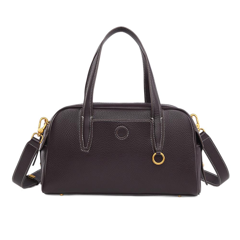 Handbag Fashion Retro Women's Bag Simple Large Capacity Commuting Tote Bag New High-end Feel Bag