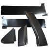 Front Rear Door Moulding Trim Panel Decoration Posts Cover Outer Pillar Garnish  For Suzuki S-Cross SX4 Cross 2013-2021