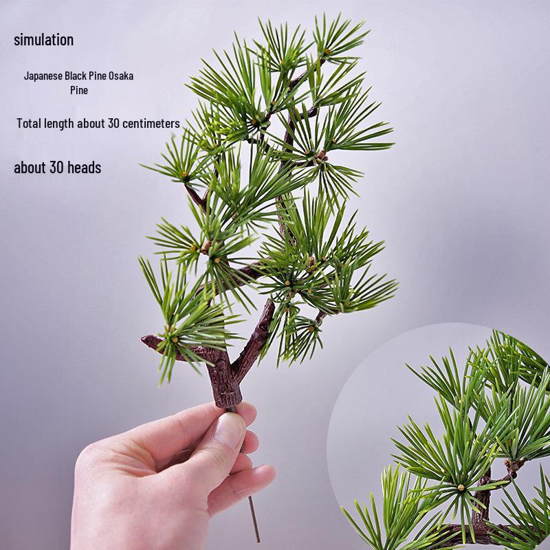 Pine Needle Juniper Artificial Bonsai with Dried and Plastic Pine Leaves