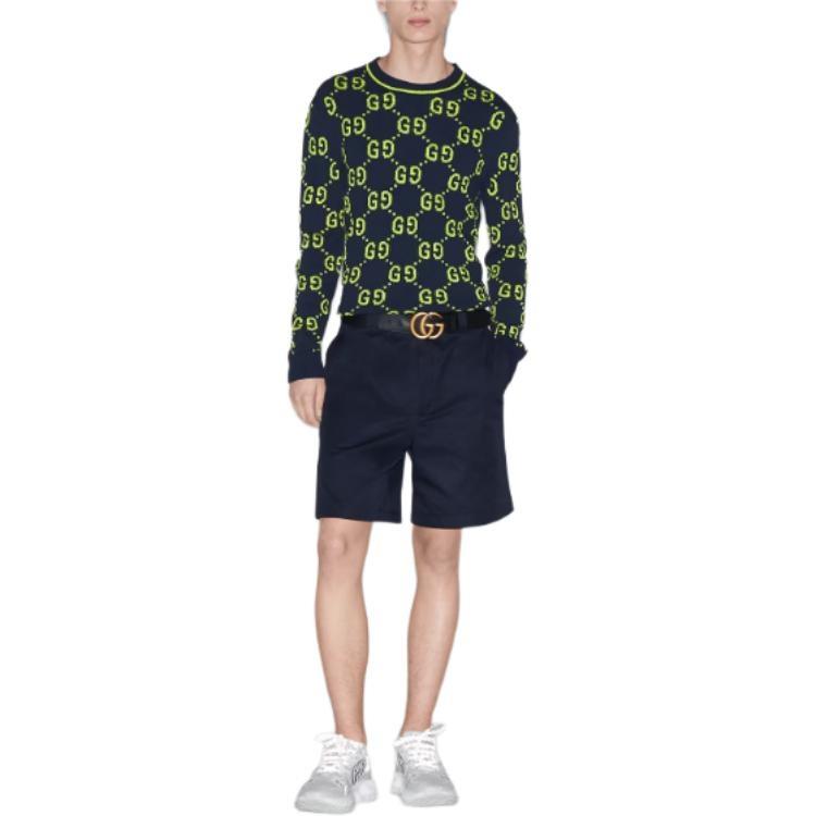 Gucci SS24 Sweater Men's Marine Blue 791043-XKD35-0401