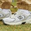 New Balance 530 Light Grey Distressed Unisex Sneakers MR530DG