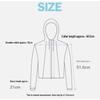 Zauo Women's Casual Sun Protection Hooded Jacket