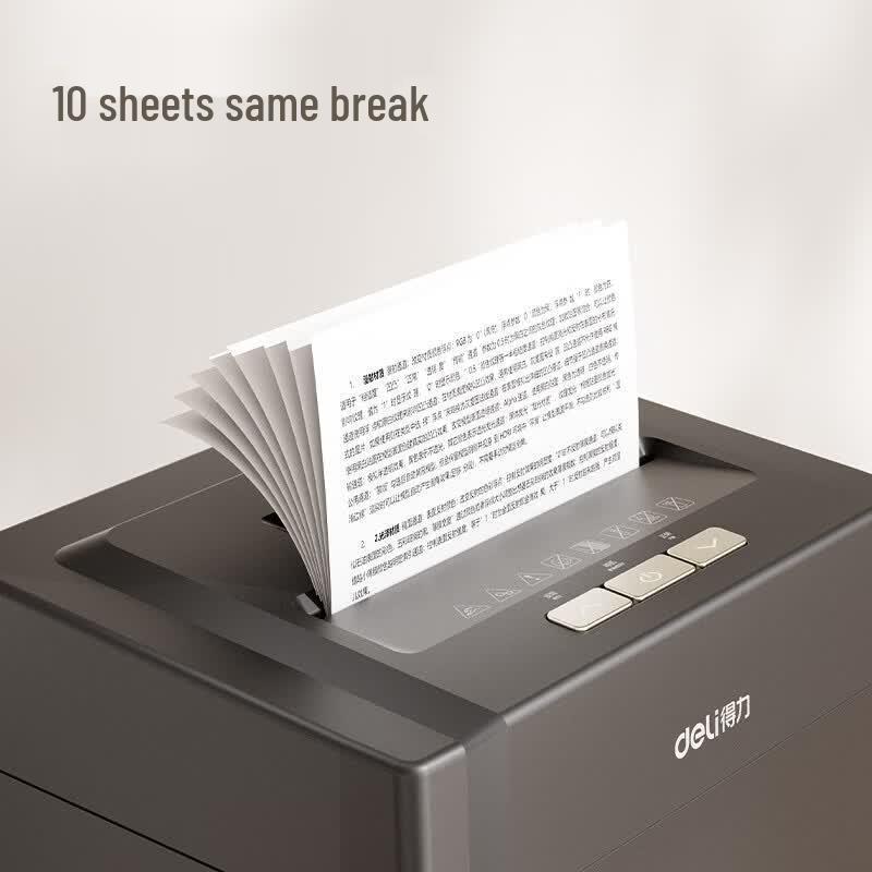 Deli GM015 High-Security Business Document Shredder CN Plug (adapter Included)