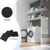 4Pcs Square Washing Machine Anti Vibration Pad Shock Proof Pads Refrigerator Mute Mat Non Slip Floor Furniture Protectors