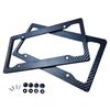 1/2PCS Racing Style US EU Standard ABS Car License Plate Frame For Tofu Akina Fake Taxi Spoon Hokkaido Decoration Car Accessorie License Plate Covers