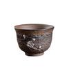 Liu Yin ceramiczny kubek do herbaty z grubej ceramiki pojedynczy ceramiczny kubek ceramiczny ręcznie robiony kubek do herbaty zestaw do herbaty Kung Fu nieglazurowany pozłacany kubek mistrza kubek do herbaty