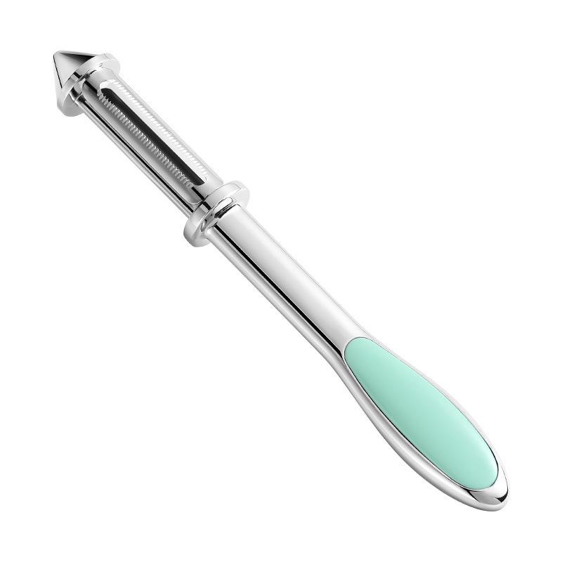 Popular Multi-Functional Kitchen Household Tool Set New Chinese Home Cooking Zinc Alloy Peeler High-Level Fruit 1pc Turners