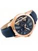 **Grant Series Leather 3-Hand Watch** **Fossil** Featuring Quartz/automatic Movement, Stainless Steel Casing, Scratch-resistant Classic Design.