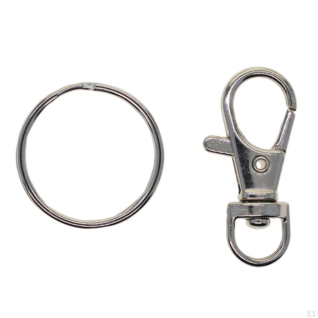 Swivel Clasps Lanyard Snap Hook and Lobster Claw Clasp with Key , Hardware Sewing Projects Jewelry