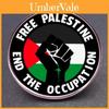 Okupace Končí Vlajka Palestiny Klopový odznak Dekorativní emblém