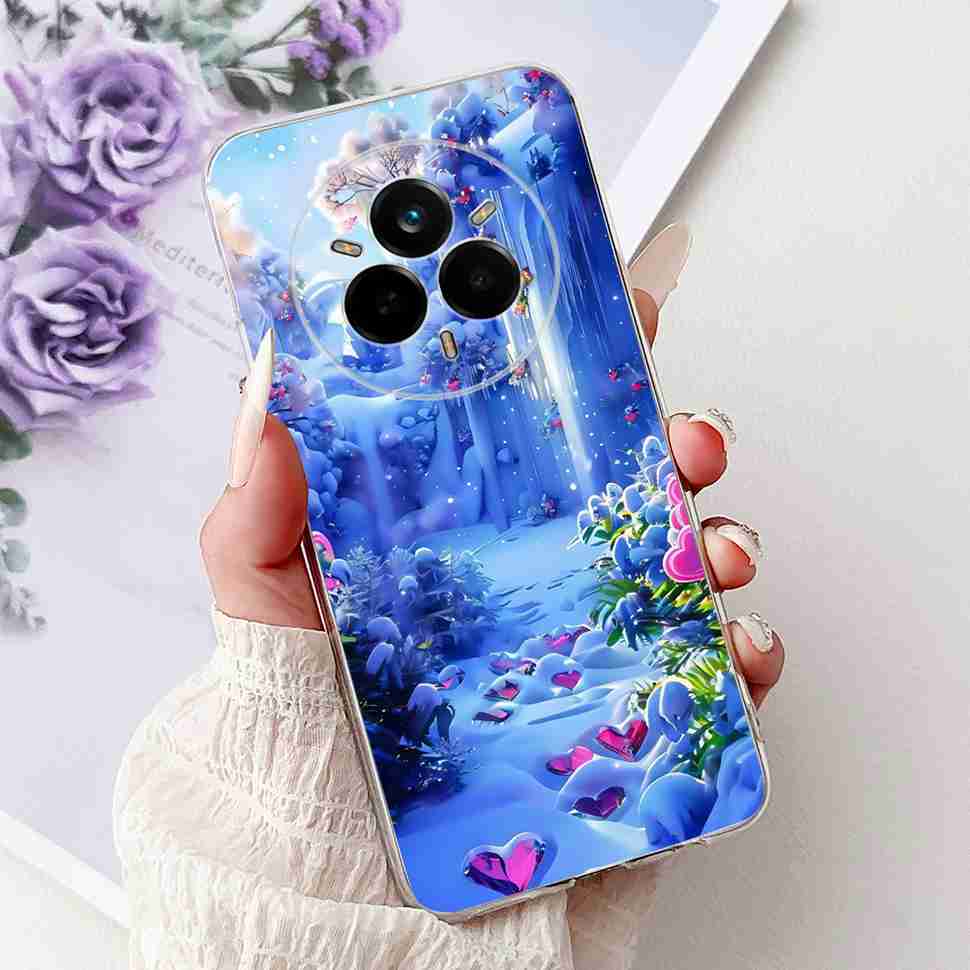 For Realme 14 Pro 5G RMX5056 Case New Fashion Style TPU Soft Silicone Cover For Realme 14Pro+ 14Pro Plus 5G RMX5051 Bumper Shell