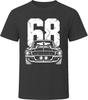 68 GT500 Collector Vintage Car Drawing Portrait T-Shirt