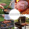 Grilled Rib Rack Can Support 9 Rows Of Ribs Air Fryer Stainless Steel Barbecue Grill Rack Non-stick Cooking Tool For Air Fryer