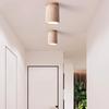 Modern Style Wabi Sabi Pendant Lamp New Yellow Travertine LED Lamp for Bedroom Lobby Restaurant Hotel Aisle Corridor