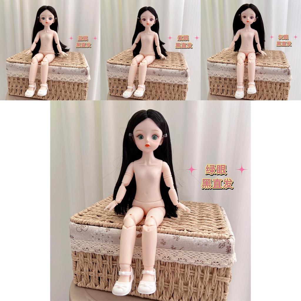 Beautiful 30cm Bjd Doll With Stunning Multicolor Eyes And Unique Hairstyles For Collectors