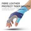 Summer Fishing Gloves Half Finger Breathable Anti-Slip Wear Resistant for Outdoor Sea Lure Sports Training Fitness UV Protection