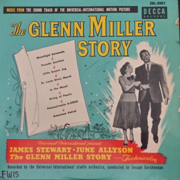 10inch Record GLENN MILLER  Glenn Miller Story JDL2081 DECCA 1954 Japan Soundtracks  Musicals Used