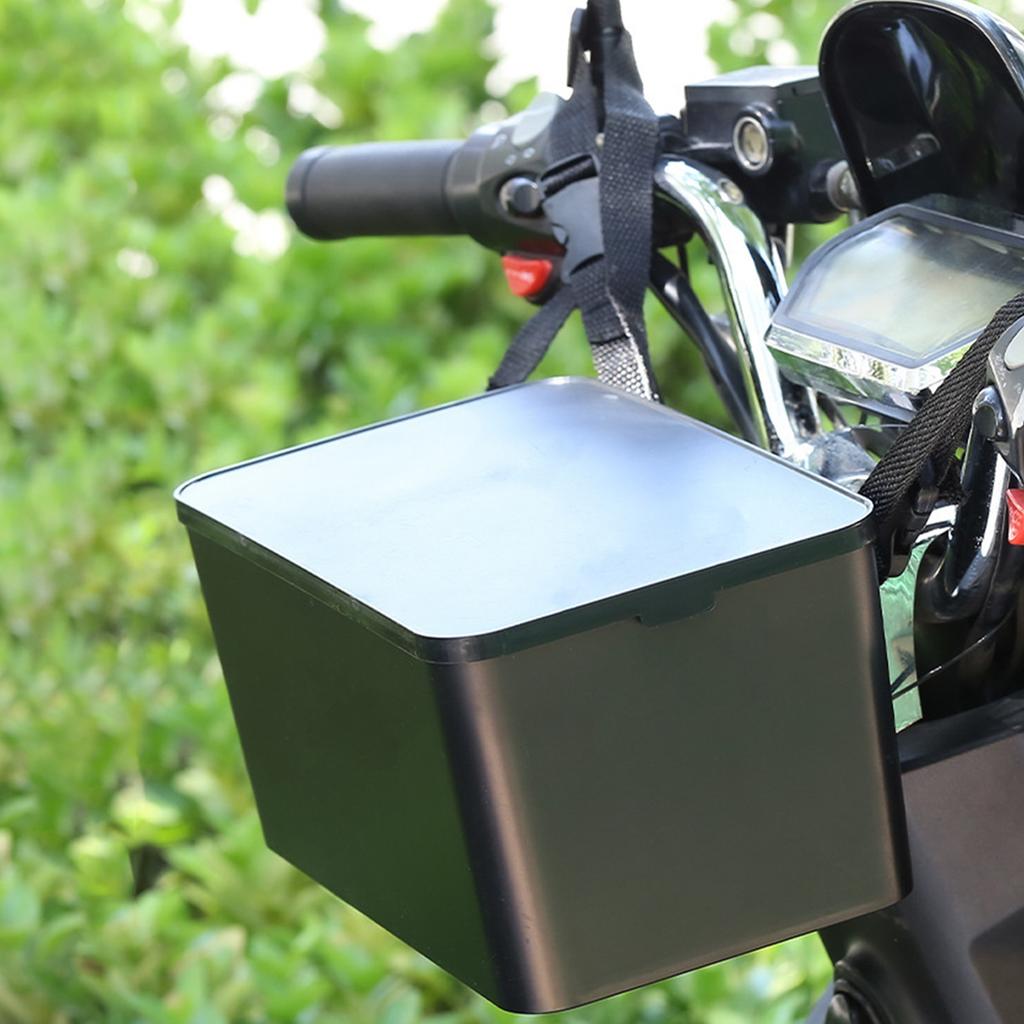 Waterproof Motorcycle Storage Box Waterproof Motorcycle Accessory Storage Box Large Capacity With Lid Design