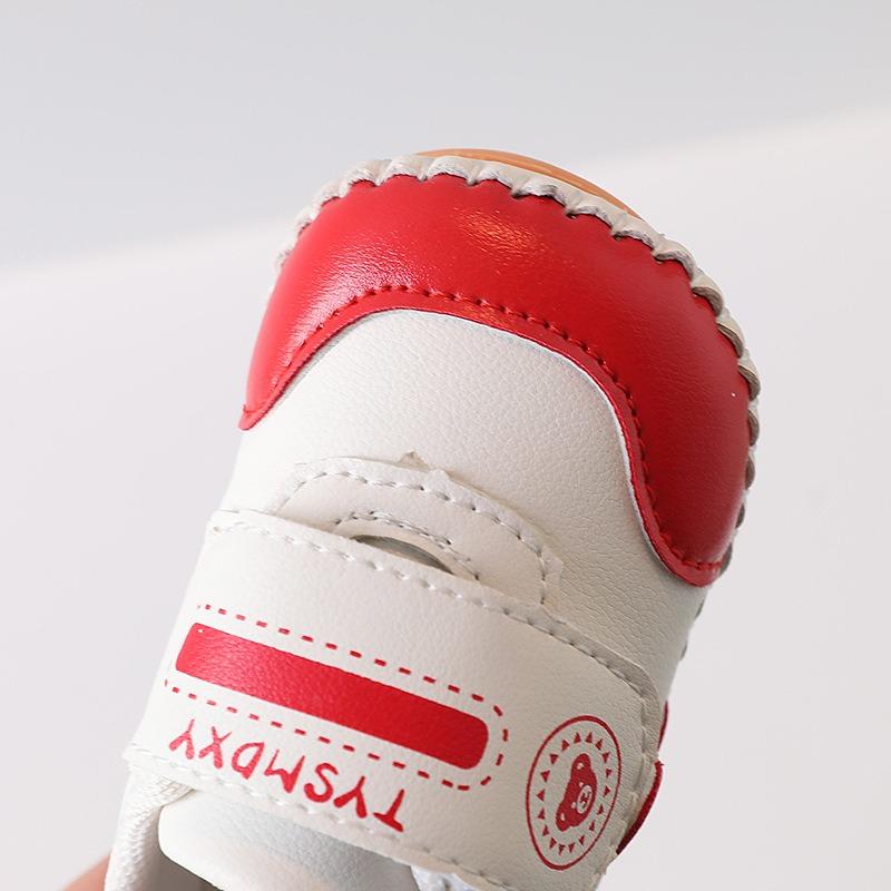 Infant Soft-Sole First Walkers New Season Baby Shoes for 0-18 Months, Trendy Cartoon Style Unisex Toddler Sneakers