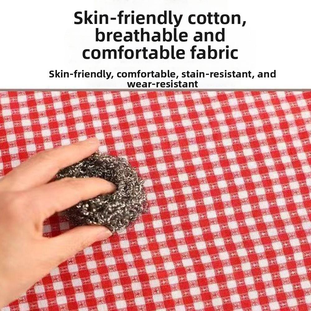 Stain-proof Kitchen Cooking Apron Waterproof Catering Work Clothes Long-sleeved Apron Baking