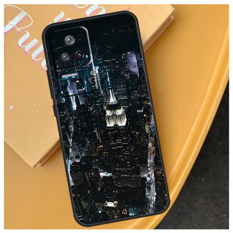 

New York City Case For Xiaomi 15 13 14 Ultra 11T 12T 13T 14T Pro POCO X7 Pro X3 X5 F5 F6 M6 X6 Pro Cover Xiaomi 13