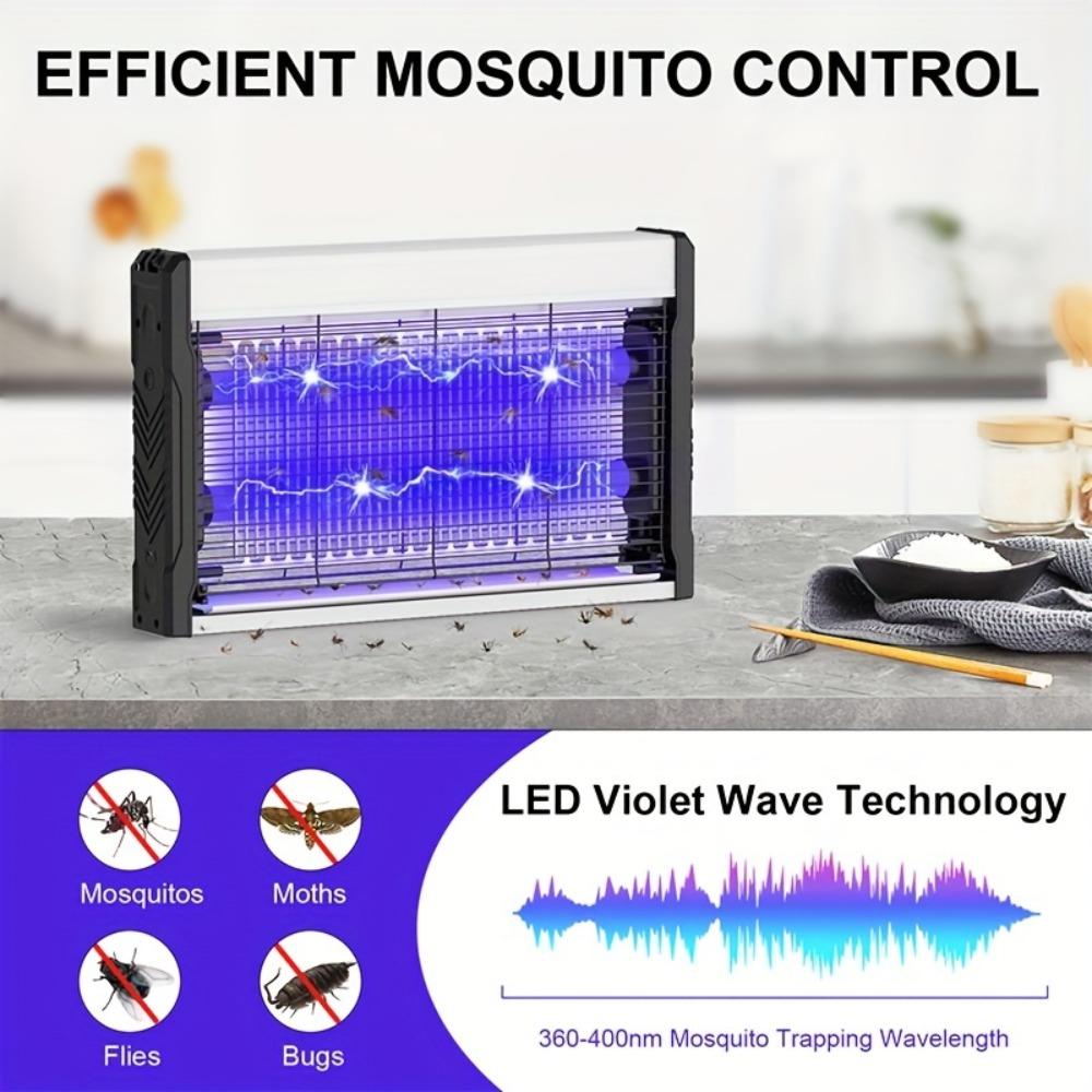 USB Mosquito Killer Lamp, UV Insect Trap for Home, Hotel, Restaurant, Indoor Outdoor Fly Catcher, Electric Bug Zapper 2W-10W
