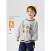 Boys' Fleece Sweatshirt Winter Clothing Baby Fleece-Lined Clothes 2025 New Autumn and Winter Children's Clothing Kids' Winter Tops
