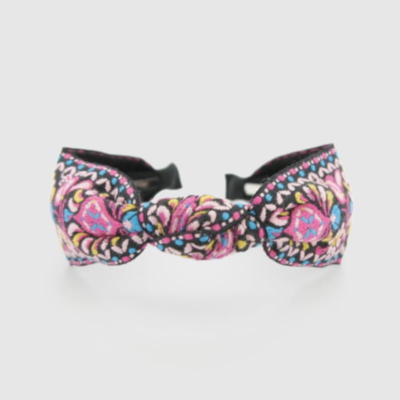 LALA Flower Hairband L-D Pink