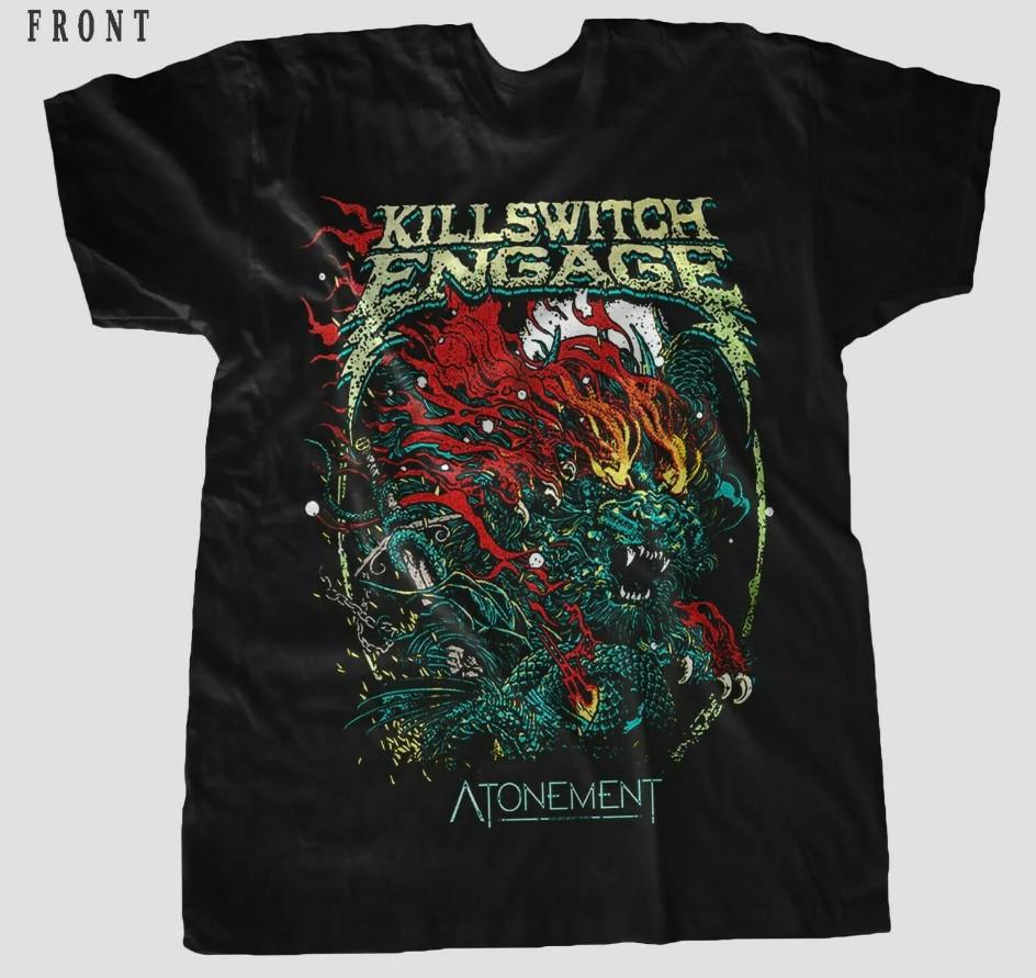 KILLSWITCH ENGAGE - Подарок-искупление для фаната Черная Абсолютно новая футболка Унисекс футболка M