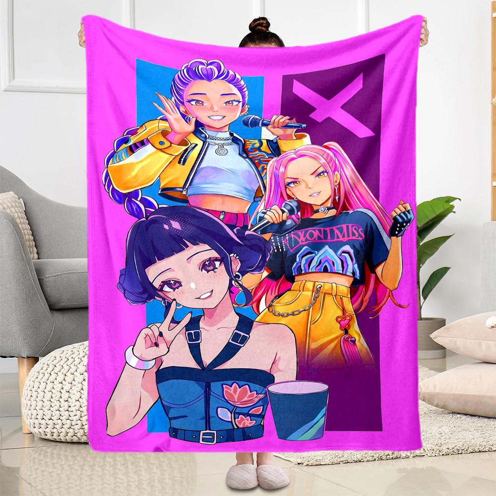 Dance Party Stars Blanket Comfortable Great for Chair Bed Couch Four Seasons Multipurpose Modern Style Best Holiday Gift for Friends Family