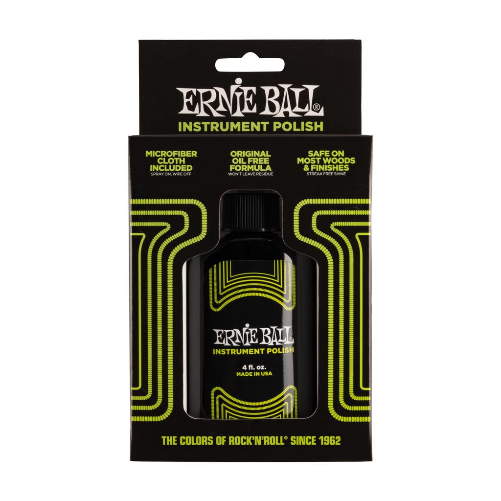 Genuine Ernie Ball 4222 Musical Instrument Polish with Cloth