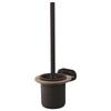 Bergen Toilet Brush, Black/Wood