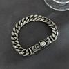 Europa Amerika Neuer Totenkopf Edelstahl Herrenarmband Tröpfelndes Parfüm Aromatherapie Mode Vielseitiger Schmuck