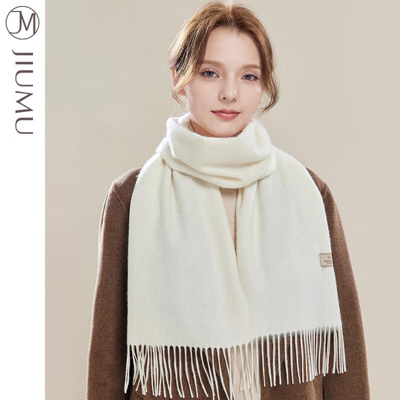 JIUMU Women's Cashmere-Blend Winter Scarf