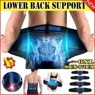 2022 Новейшее обновление Регулируемая неопреновая талия Поддержка двойного вытягивания поясничная поддержка корсета низко в спине пояс скоба обезболивающая лента талии