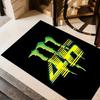 Colorful Wheel Design Floor Mat Design for Game Room Kitchen Dormitory Entryway Antislip Carpet Decorate Offices