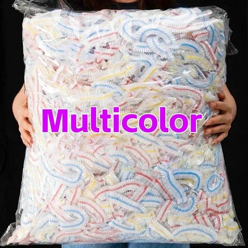 

500/10 шт. одноразовые прозрачные крышки для еды пластиковые обертки пакеты для хранения свежих продуктов для дома на кухне эластичная крышка для миски 200PCS