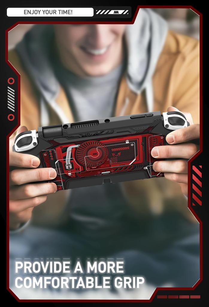 Pouzdro Mumba Nintendo Switch OLED 2021 Organic EL Model TPU Grip Ochranný kryt Dokovatelné příslušenství Kompatibilní s Nintendo Switch OLED a ovladačem