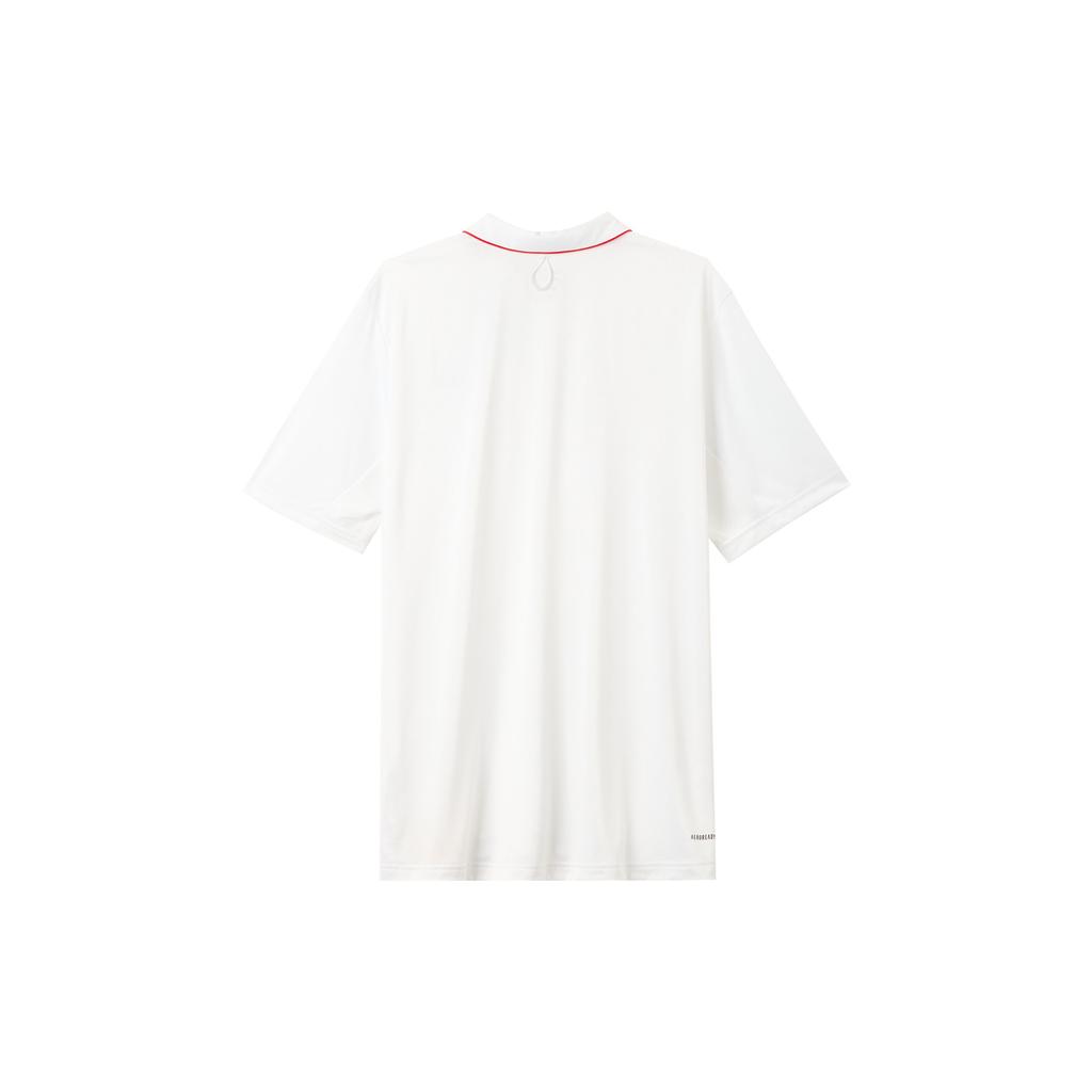 Adidas Club Tennis Polo Shirt With Colorblock Logo Men Tops White IV7579