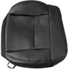 Priprilod Black Leather Driver Side Bottom Replacement Seat Cover Compatible with Ford F150 Lariat 2004 2005 2006 2007 2008