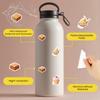 35-70cps Sweet Dessert Stickers Donut Ice Cream Strawberry Cake Aesthetic Decals Decoration Phone Luggage Water Bottle School