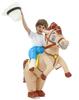 JOYBRO Inflatable Horse Costume for Cowboy Riding Horse Funny Animal Costume for Boys and Girls Perfect for Halloween Theme One Size Fits Most Kids,